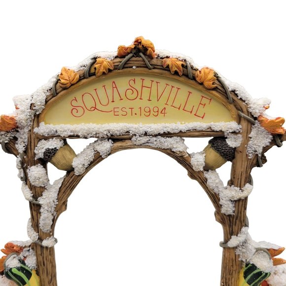 Charming Tails Squashville Village Sign Accessory 87/533 Silvestri - Picture 2 of 9